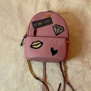 Pink Victoria’s Secret backpack